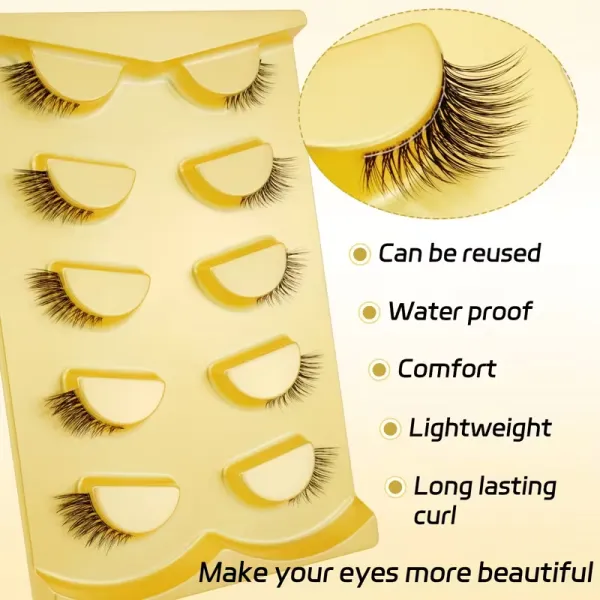 Easy-Apply Full-Look False Lashes