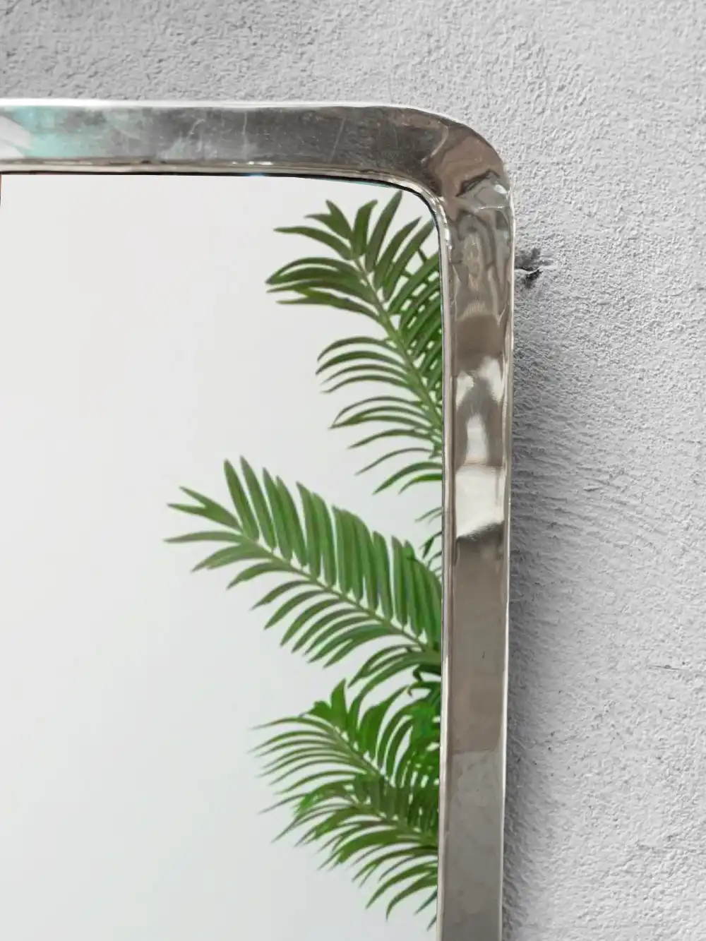 Handcrafted Rectangle Brass Wall Mirror