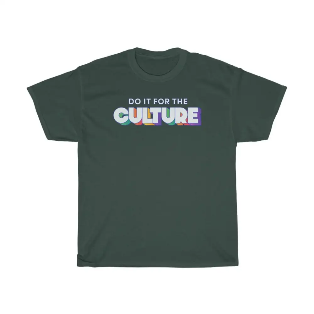 Culture Phrase Graphic Tee