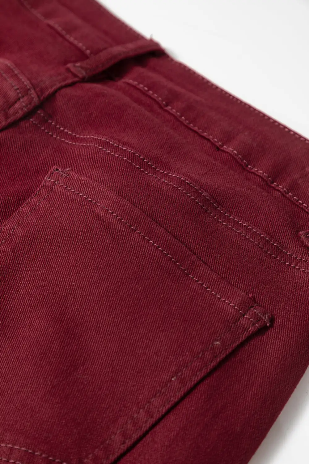 Pleated Breezy Denim Jeans