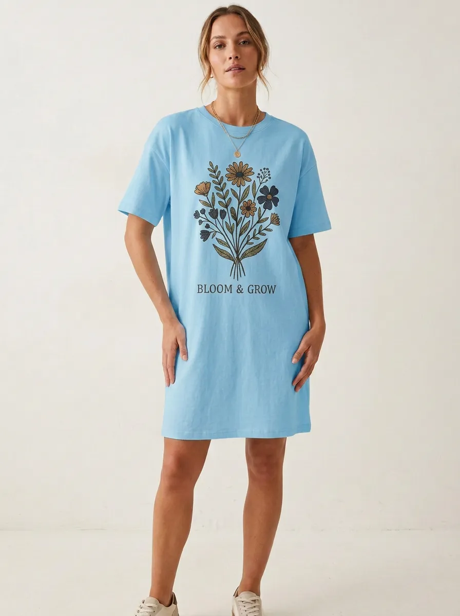 Botanical Nature Lover Bloom And Grow T-Shirt