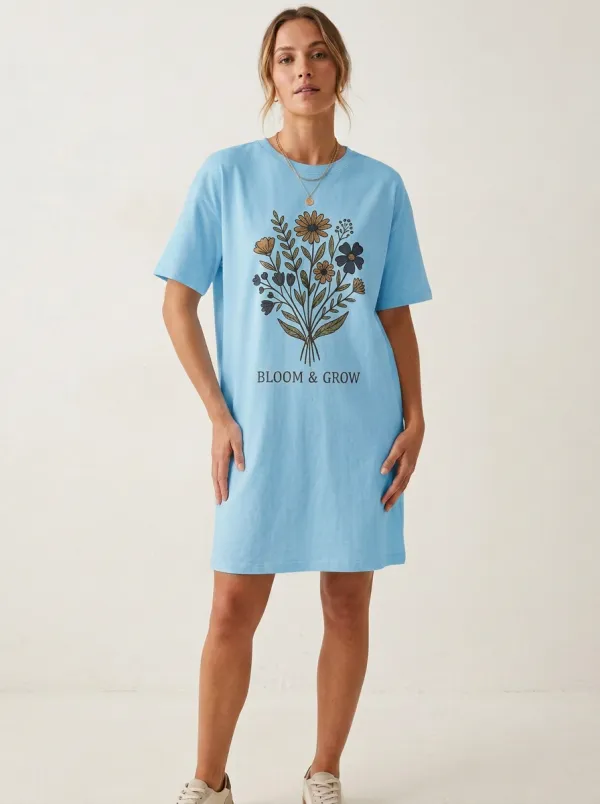Botanical Nature Lover Bloom And Grow T-Shirt