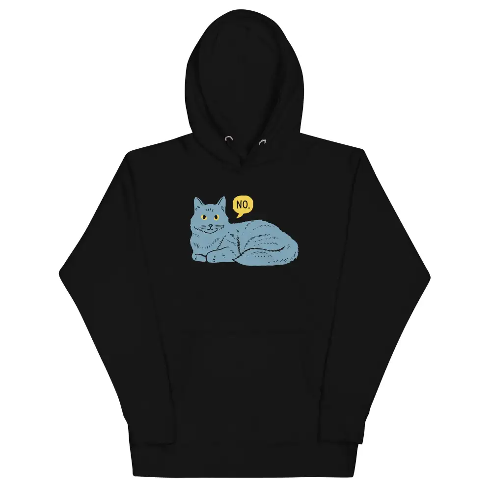 Cat Boundary Graphic Hoodie