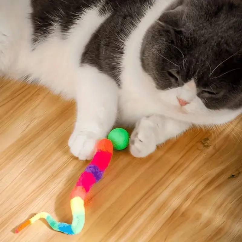 Cat Furry Ball Toy