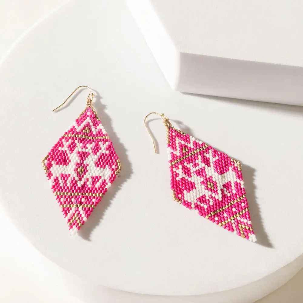 Expressive Crisp Artful Statement Earrings