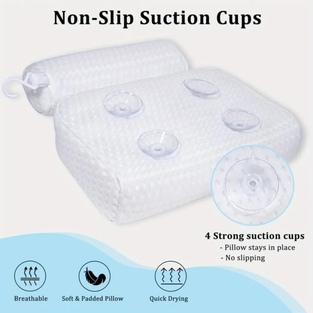 Non-Slip Spa Bath Cushion