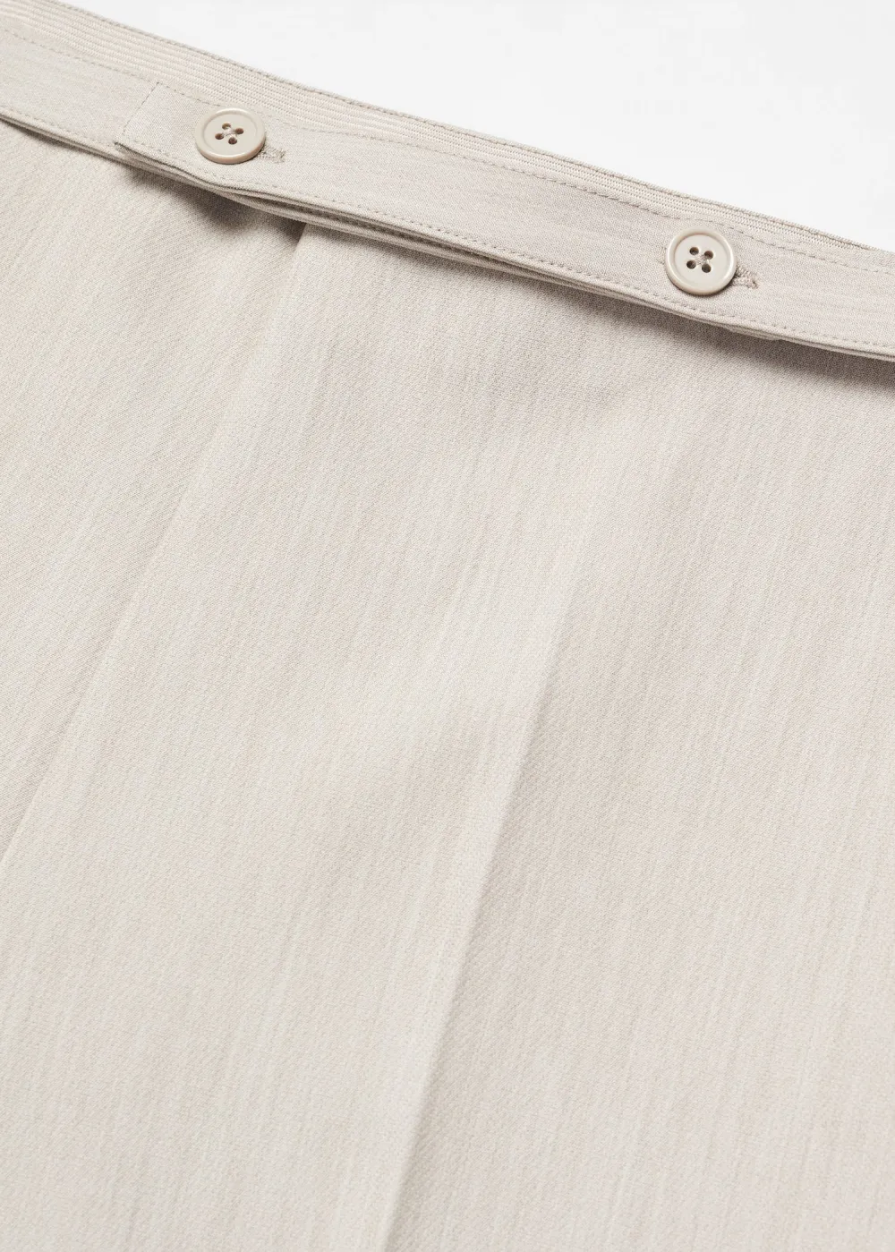 Belt Straight-Fit Pants