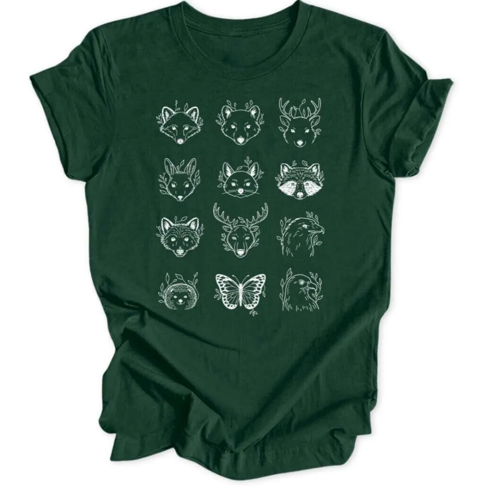 Forest Animals Unisex T-Shirt