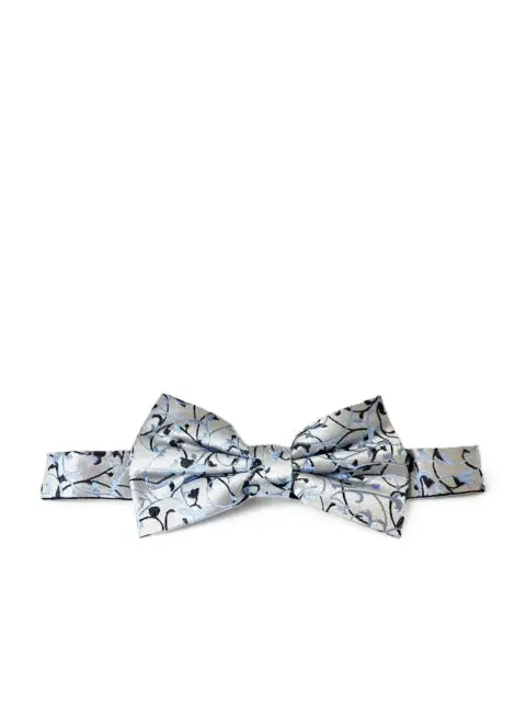 Sophisticated Vine Silk Bow Tie