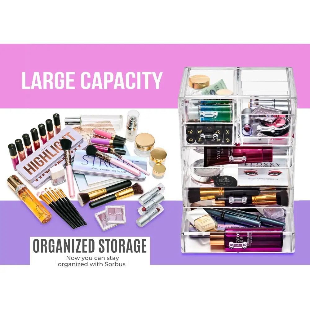 Makeup Organizer Drawer Set