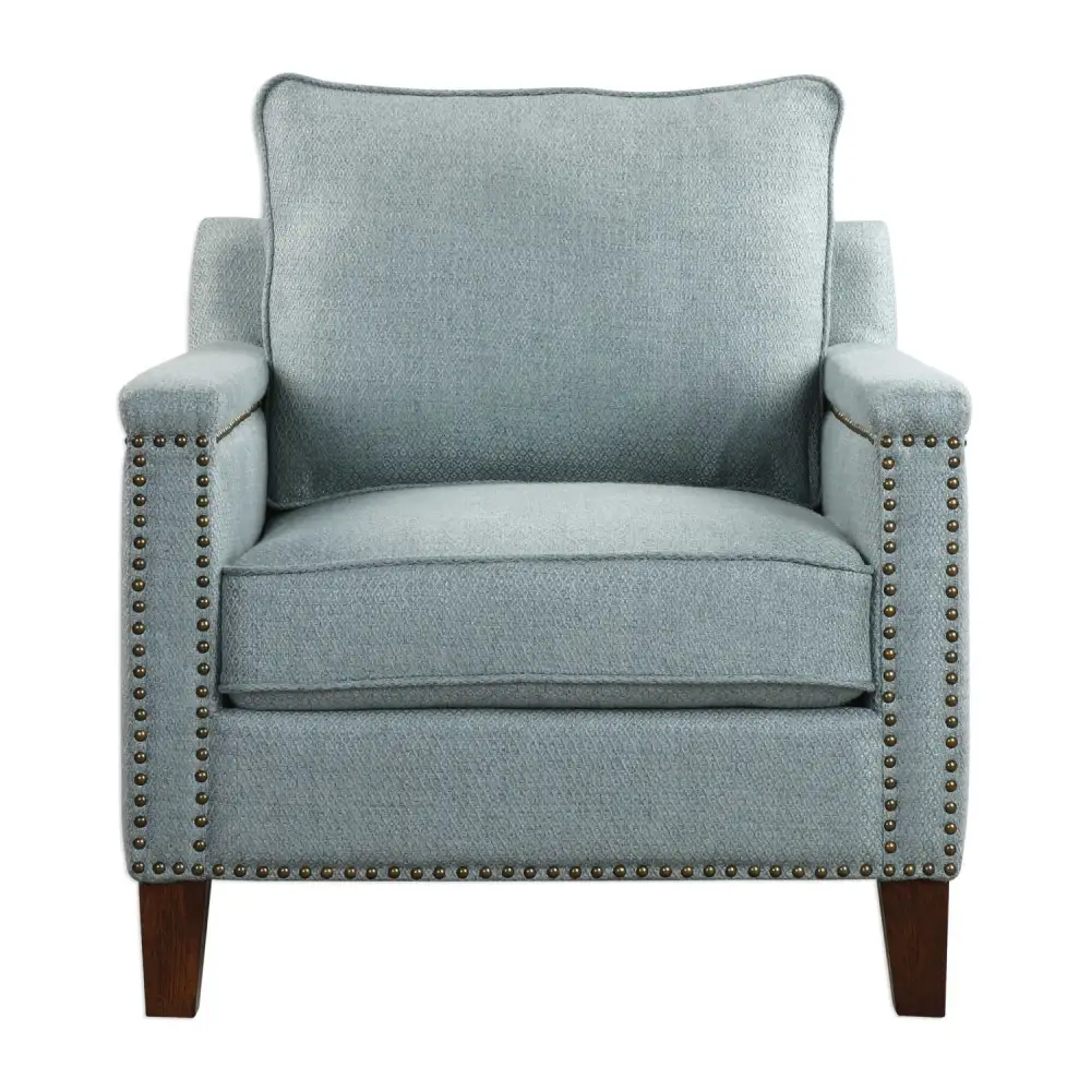 Nail Trimmed Accent Chair