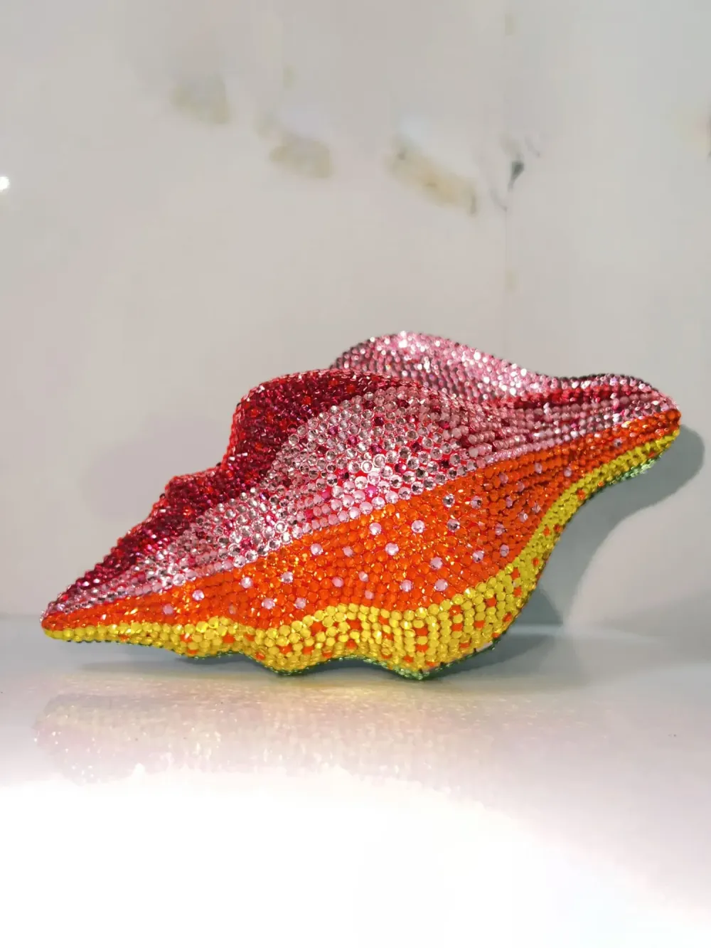 Kalina Conch-shaped Diamond Clutch