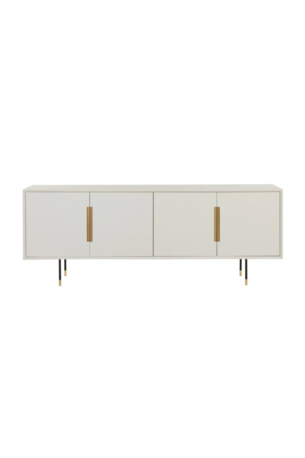 Streamlined Decorative Storage Sideboard