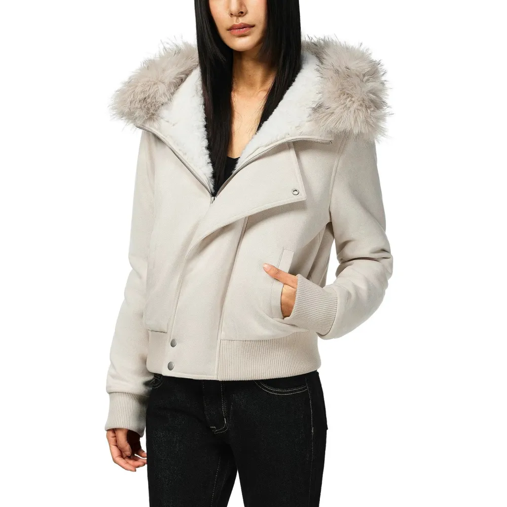 Hooded Bomber Jacket