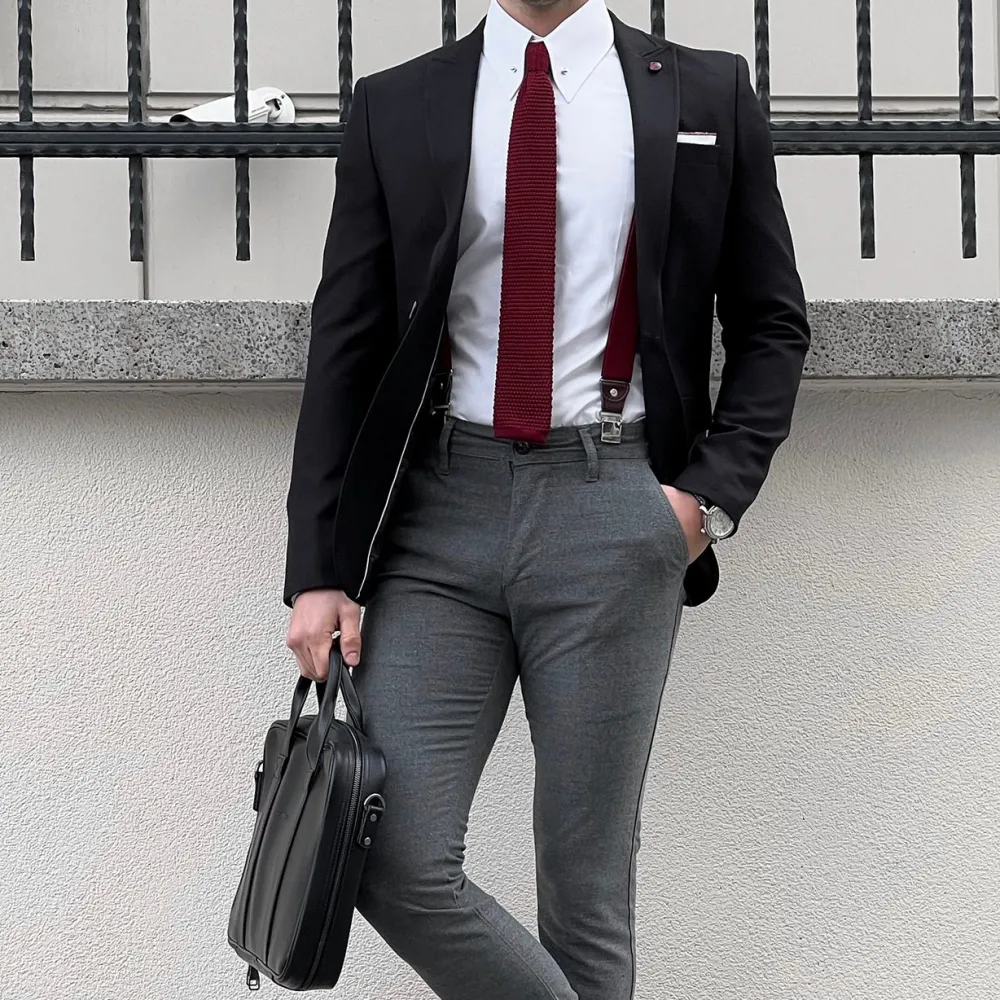 Classic Slim Fit High Quality Blazer