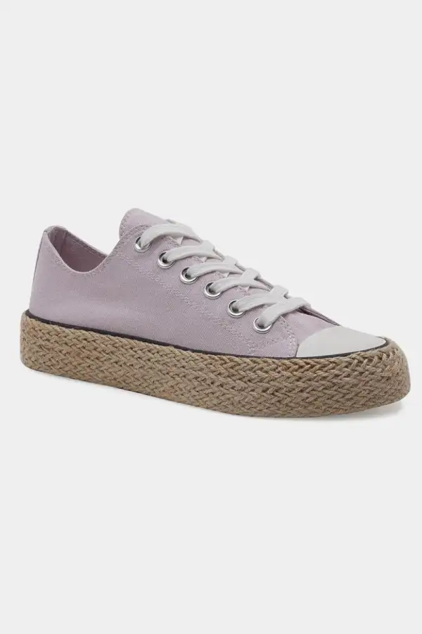 Lace Woven Sneakers