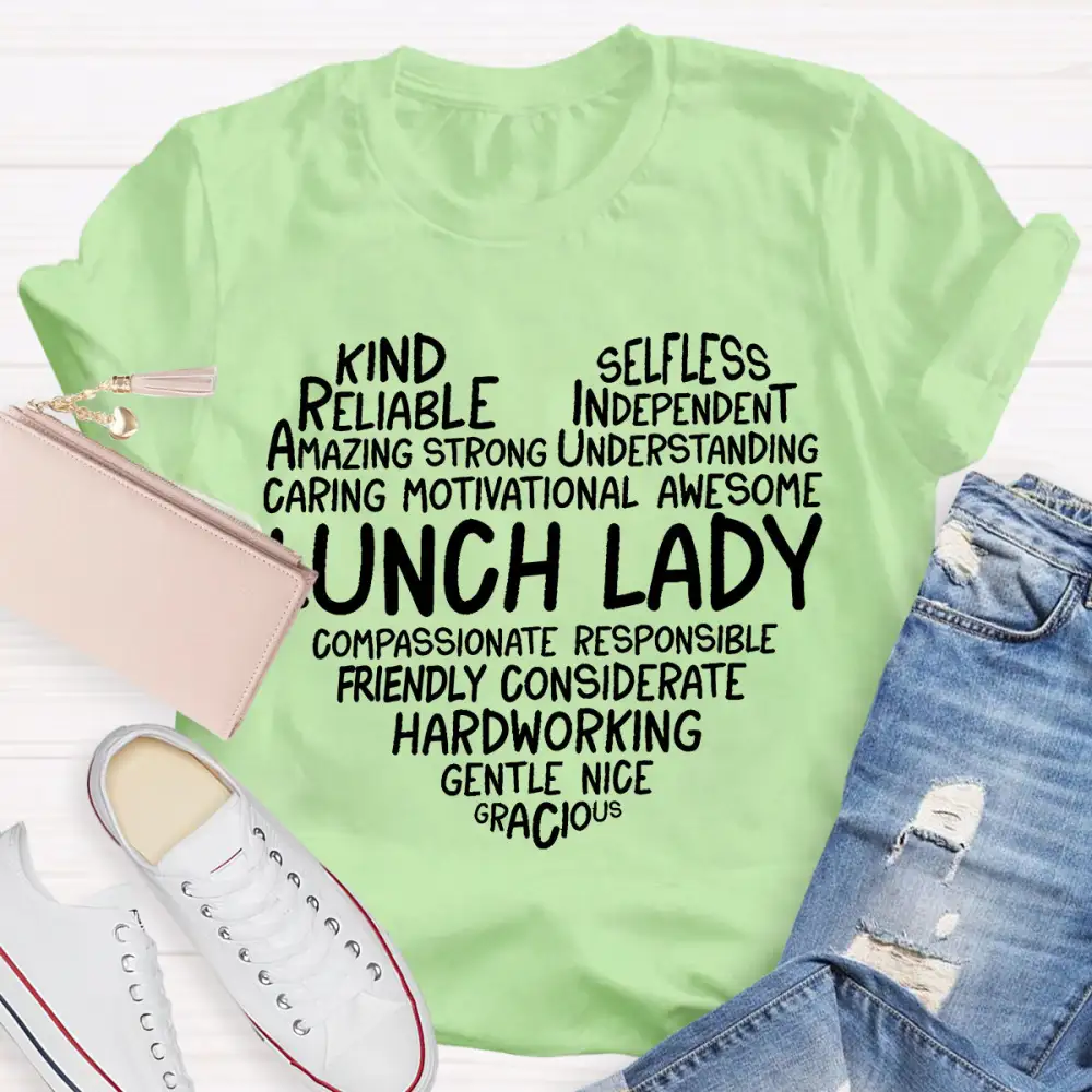 Lunch Lady Kind Amazing T-Shirt