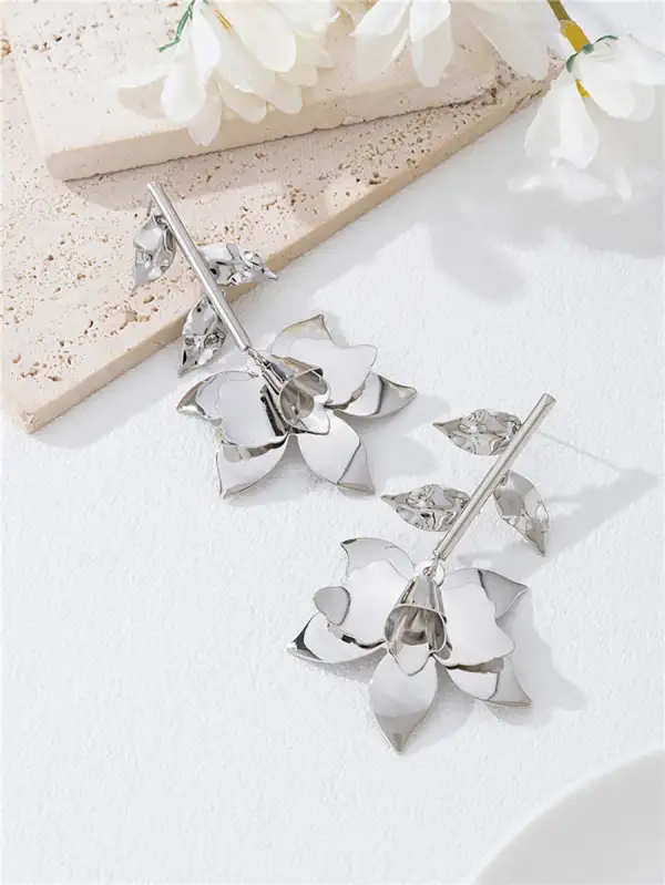 Crystal-Look Accent Earrings