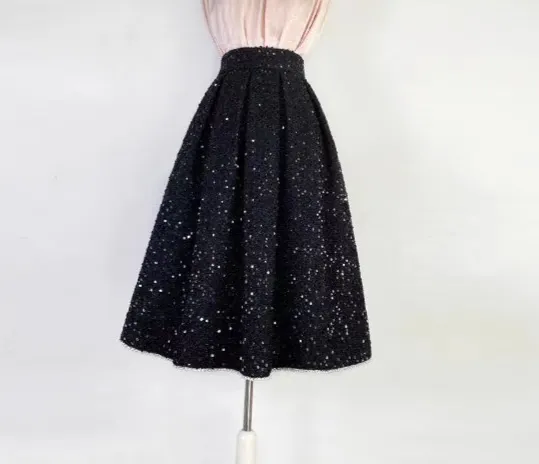 Fresh Light Everyday Casual Wool Skirt