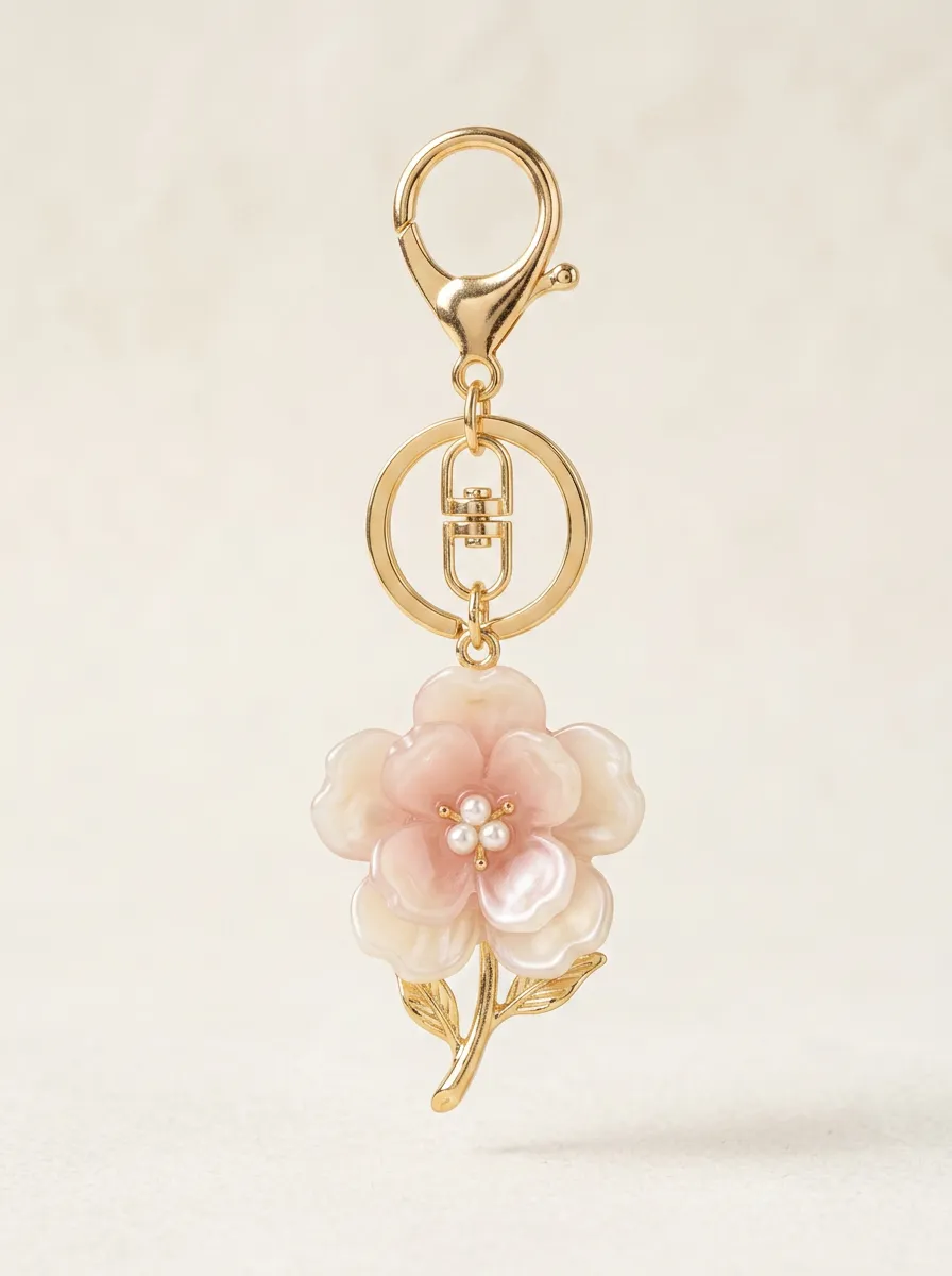 Floral Gift Keychain