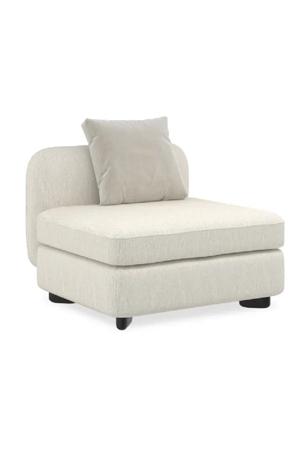 Sectional Linen Lounge Chair