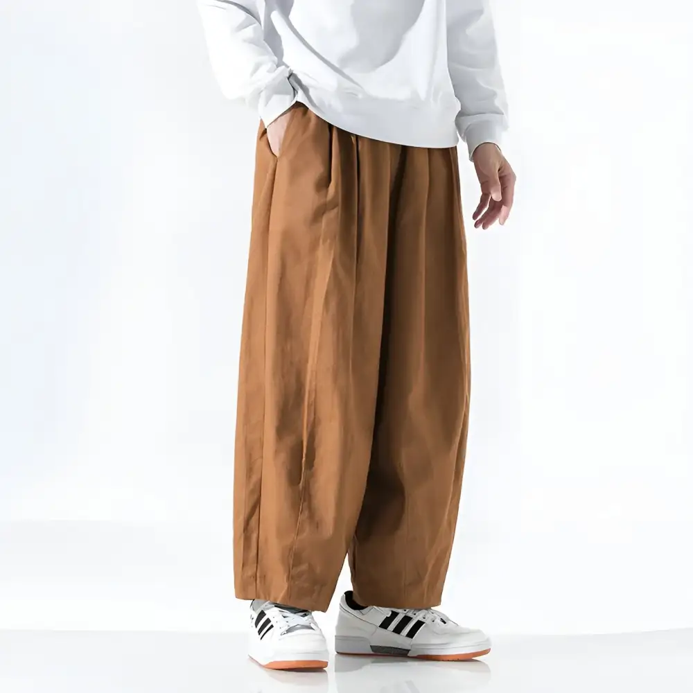 Oversized Lantern Wide Leg Pants