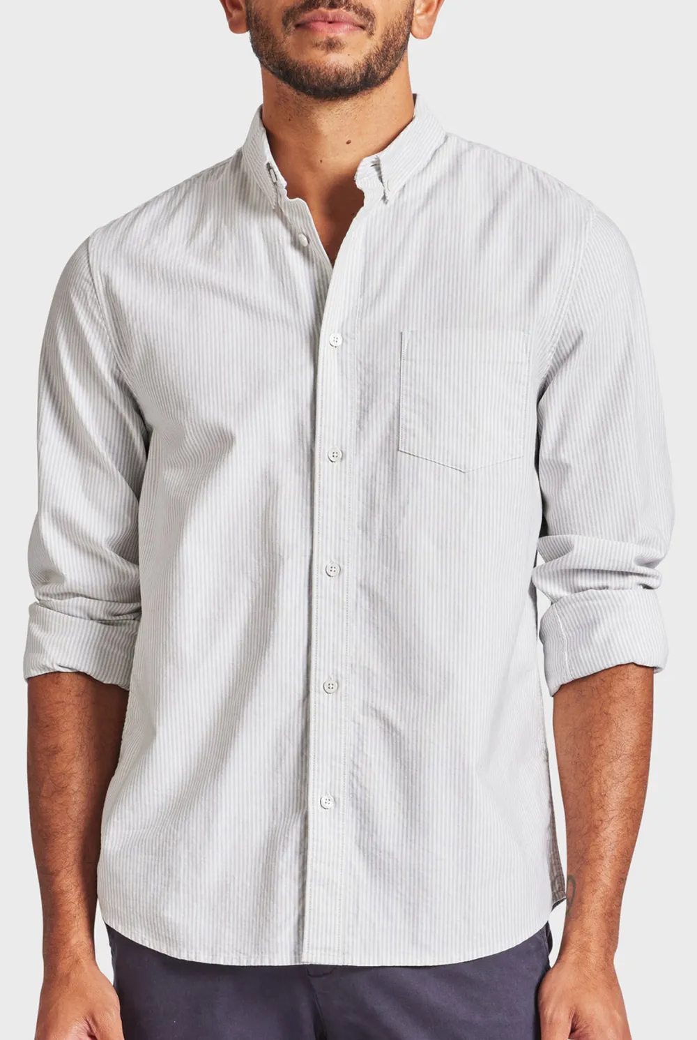 Vintage Oxford Shirt-Dutch blue