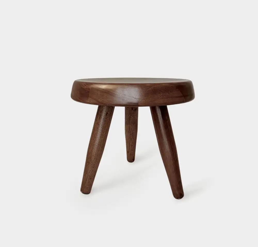Rustic Wood Accent Stool