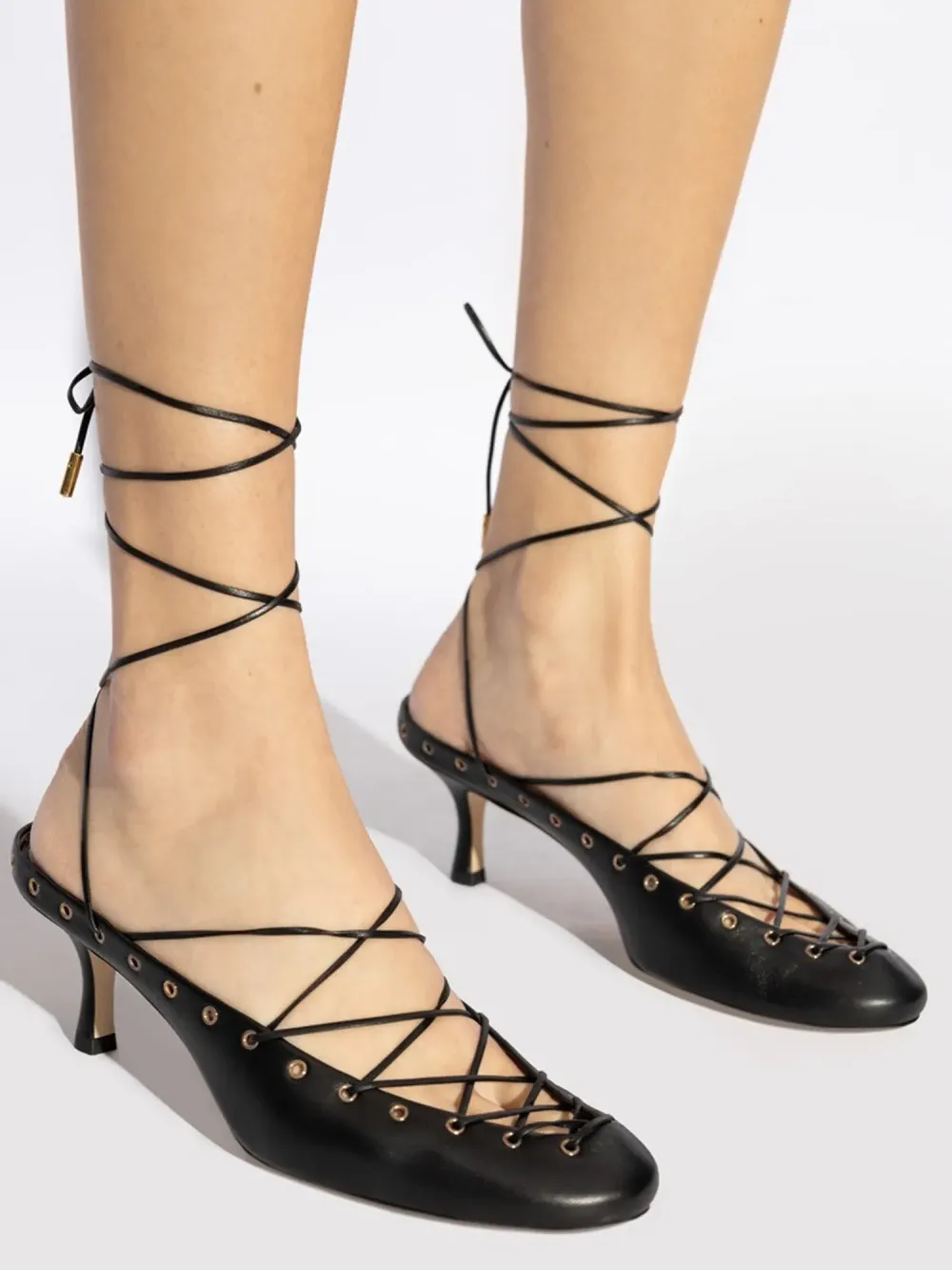Aniya Strappy Cut-out Ballet Sandals