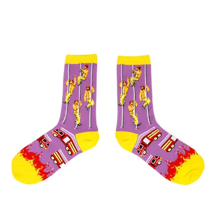 Active Versatile Cotton Crew Socks