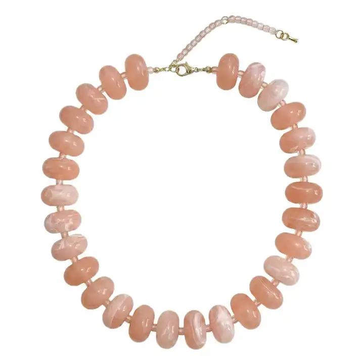 Modern Accent Statement Necklace