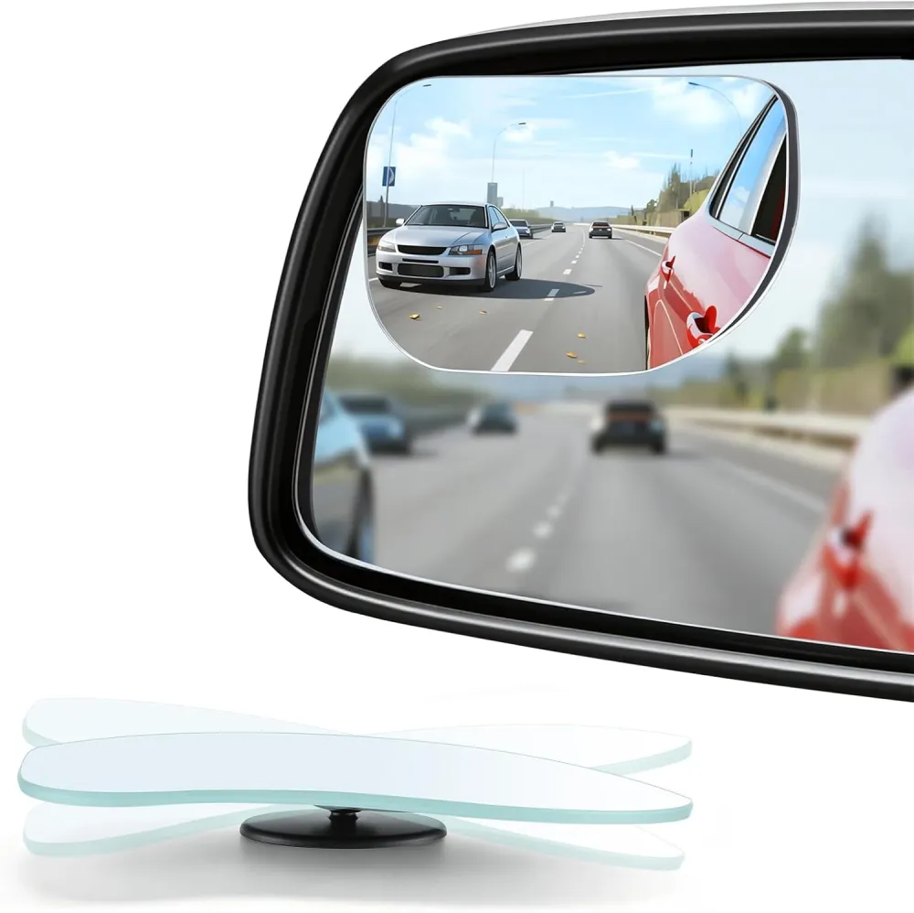 Frameless Blind Spot Mirror Set