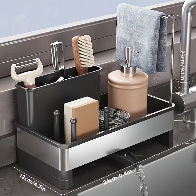 Kitchen Sink Organizer Rack