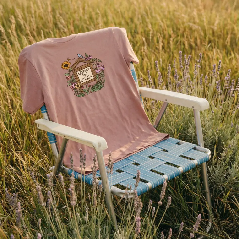 Cozy Camp Chair Graphic Tee