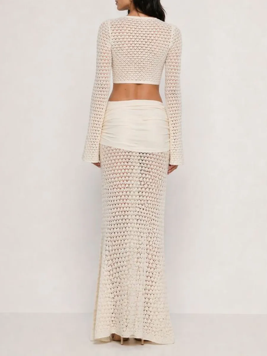 Gracelyn Elegant Resort-Style Cutout Two-Piece Set