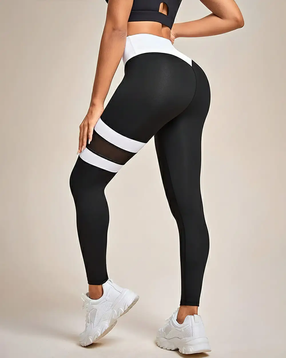 Flexible Mesh Everyday Leggings