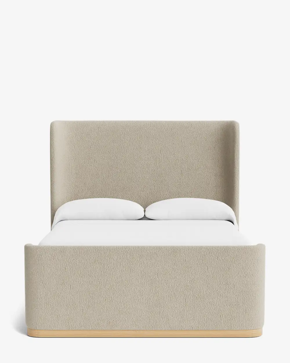 Upholstered Wood Bed