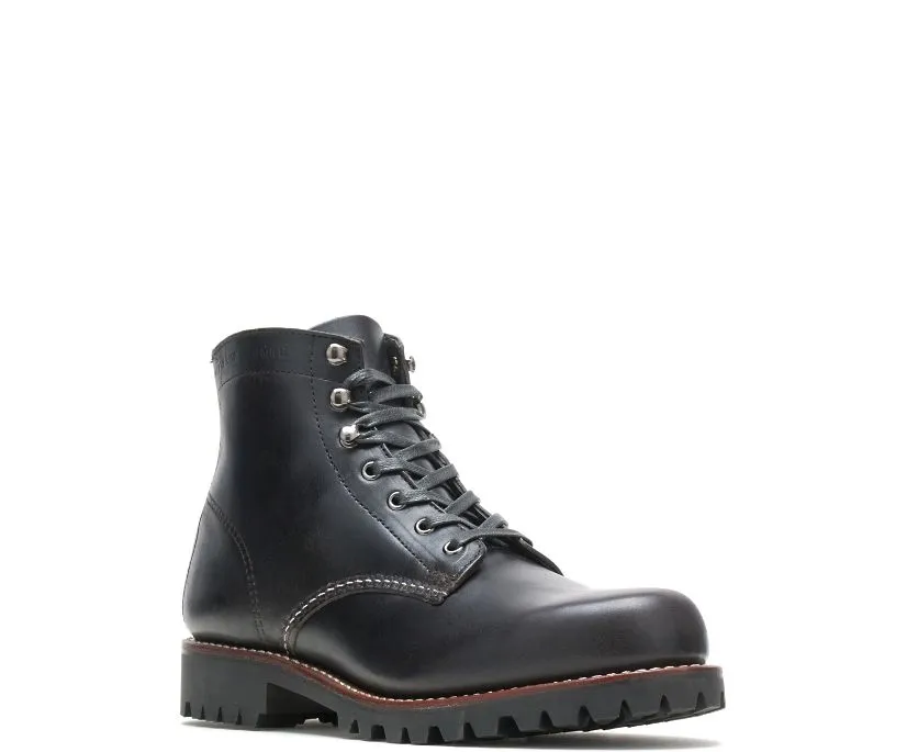 Practical Plain Toe Men's Ankle Boots