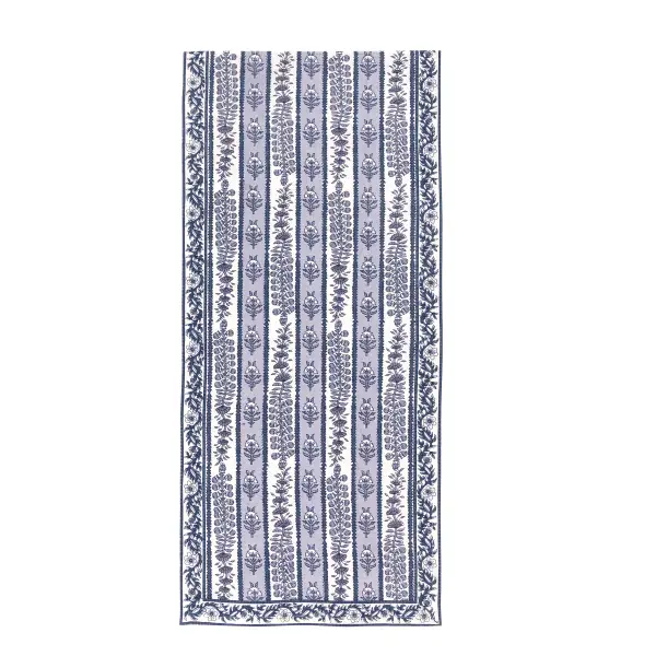 Delicate Botanical Cafe Table Runner