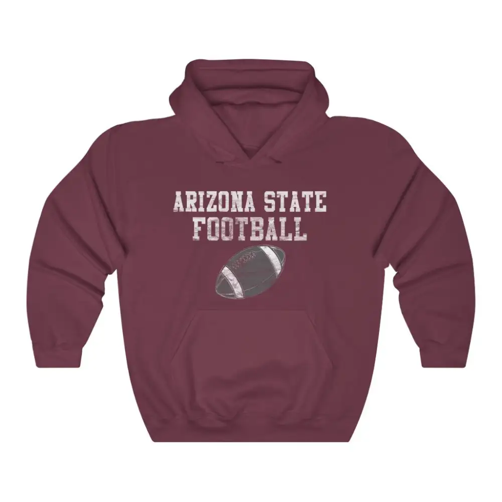 Vintage Football Graphic Pullover Hoodie