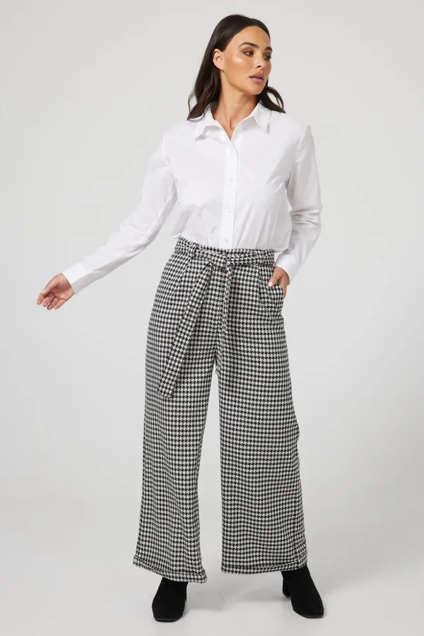 Sadler Pants In Houndstooth