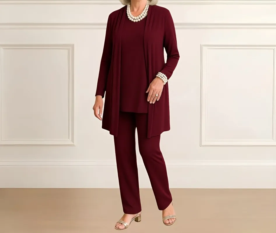 Cardigan Top and Pants Set