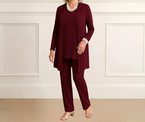 Cardigan Top and Pants Set