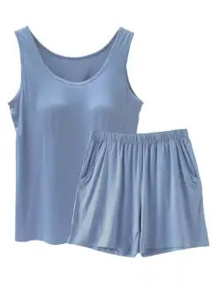 Refined Shorts Matching Set