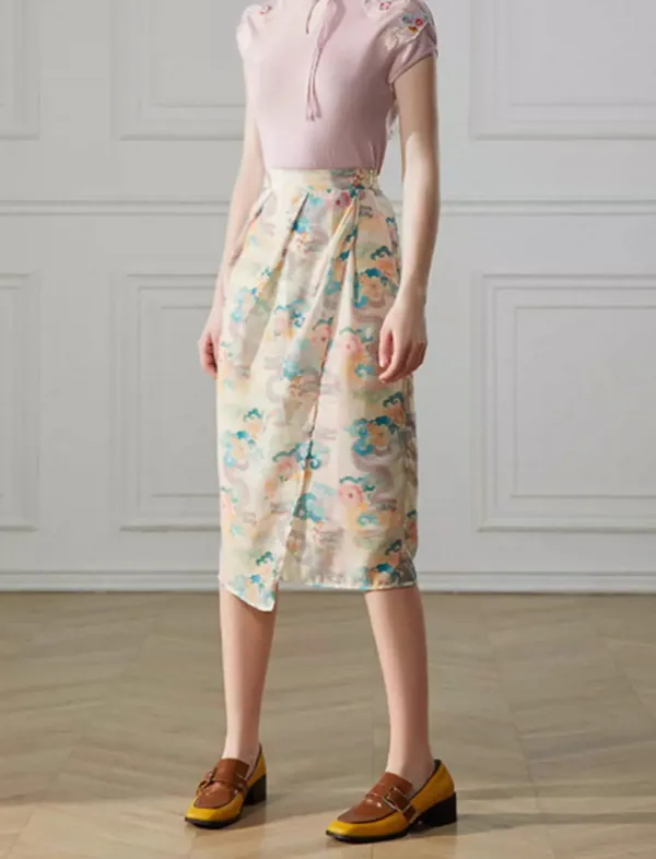 Boutique Everyday Casual Floral Skirt