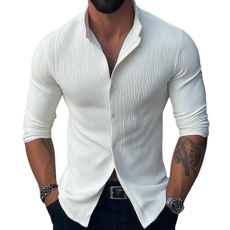 Band Collar Shirt