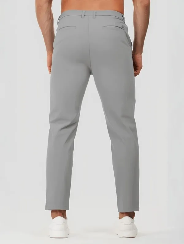 Grey Stretch Pants