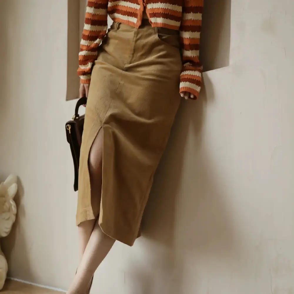Contemporary Movement Everyday Casual Straight Skirt