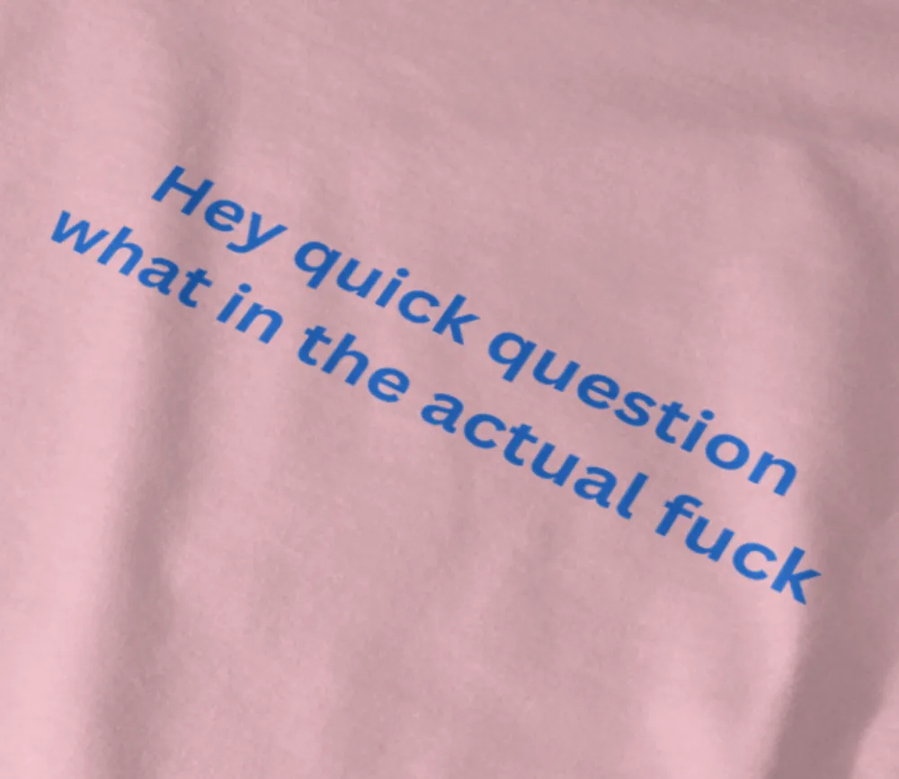 Bold Letter Fleece Crewneck