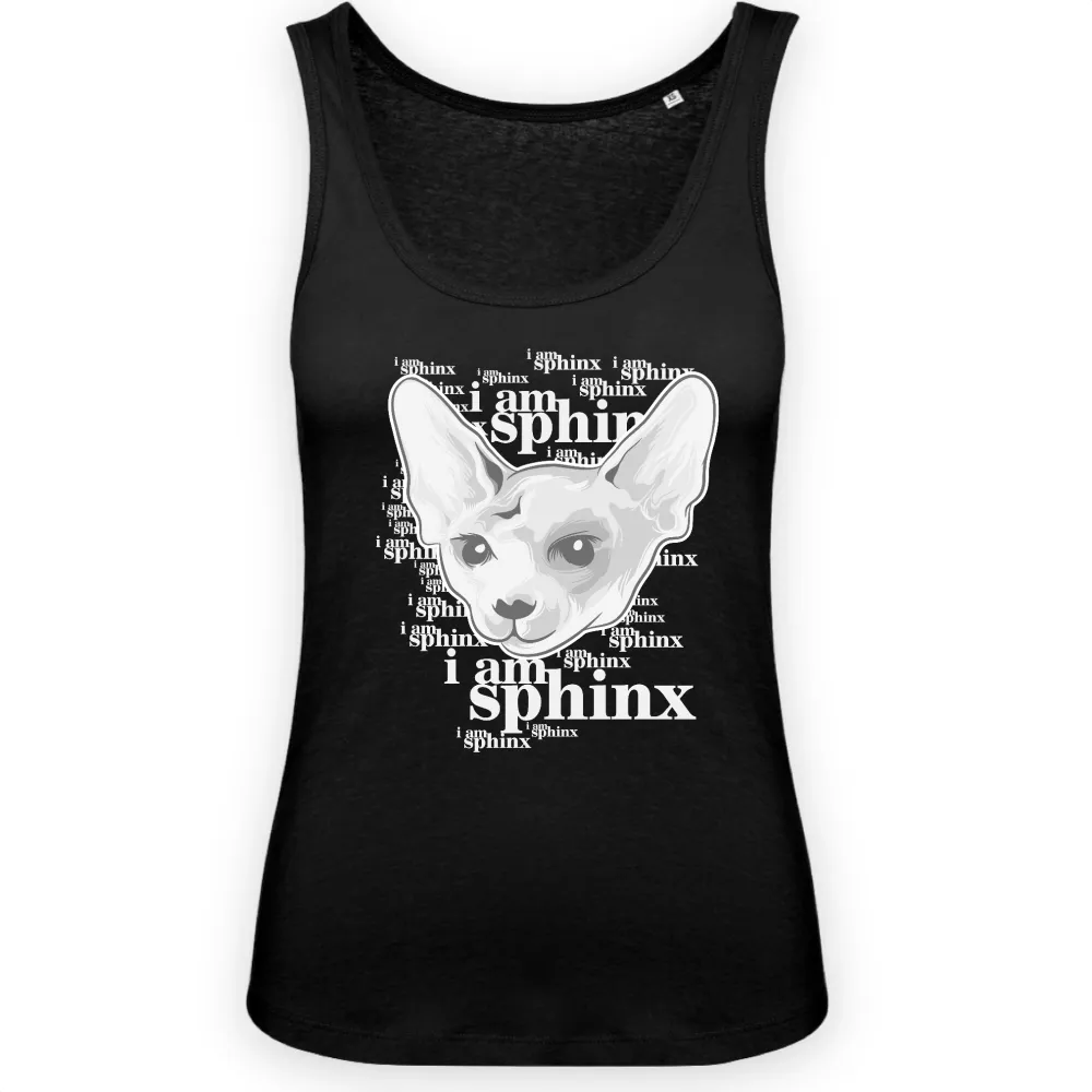 Sphynx Cat Graphic Tank